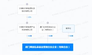 宁德时代成立私募基金合伙企业 宁德时代产投公司成立私募基金