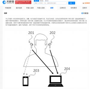 小米无线耳机专利双耳可接收不同音频  小米无线耳机音频接收控制专利公布