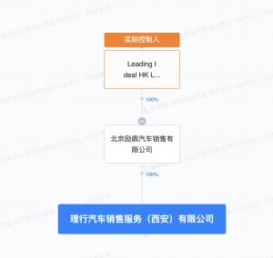 理想汽车在西安成立销售服务公司